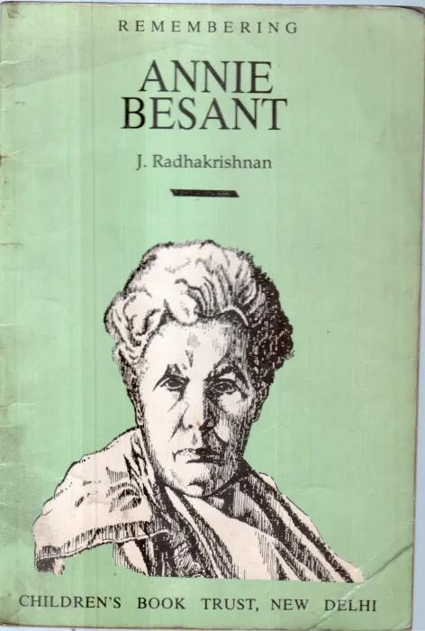 ANNIE BESANT BY J.RADHAKRISHANAN