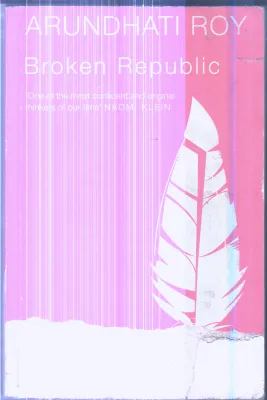 Broken Republic By Arundhati Roy
