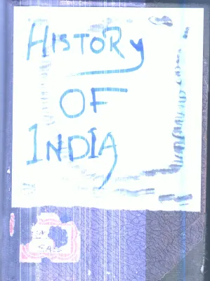 History Of India By Group Of Editors