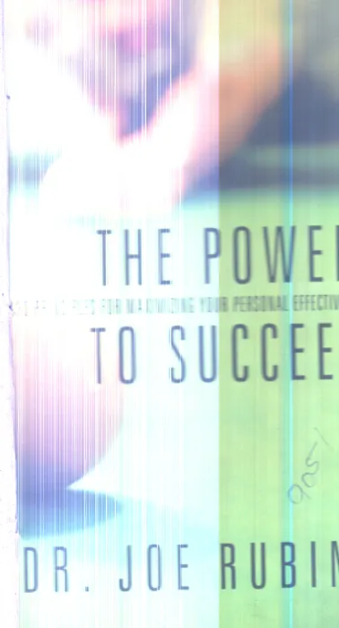 The Power To Succeed By Dr.Joe Rubin