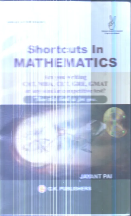 Shortcuts in Mathematics By Jayant Pani
