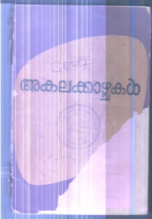 Akalakazhchakal By P.Meera Kutty