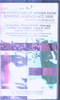 Garhika Pedanathil Ninnulla Vanitha Samrakshana Act ,2005 By Muttathu Sudhakaran ,Ciril Joseph
